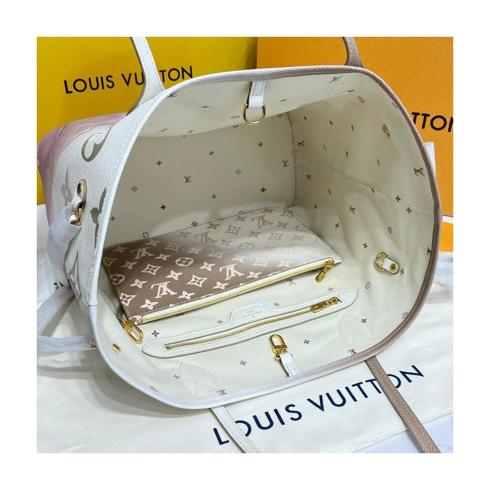 Louis Vuitton Neverfull MM M59859 Sunset Kaki