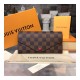 Louis Vuitton Damier Ebene Canvas Josephine Wallet N63543