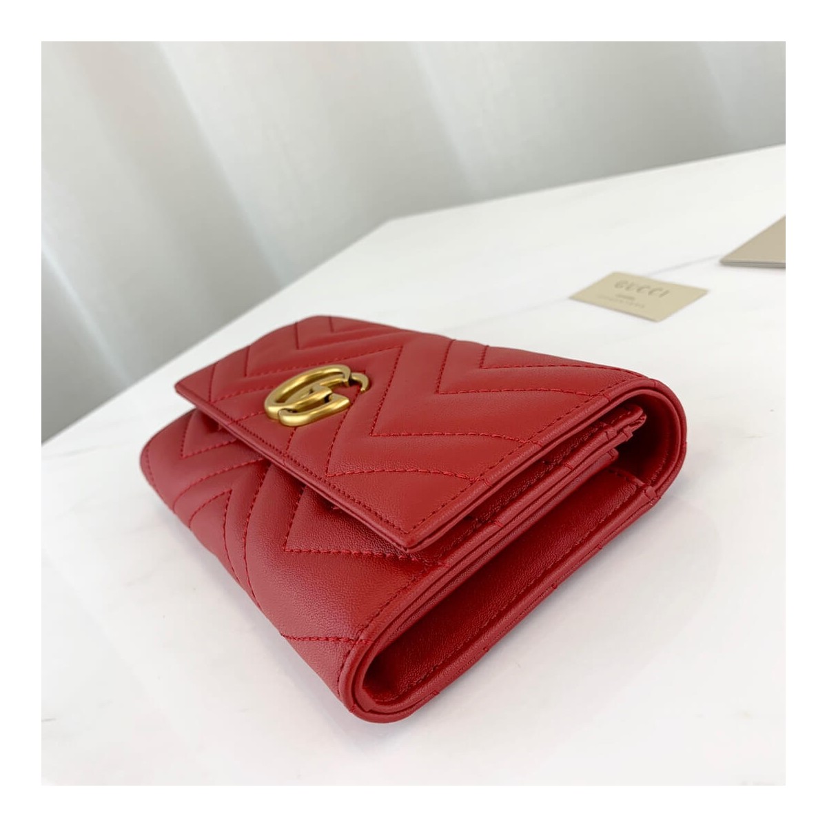 Gucci GG Marmont Continental Wallet 443436