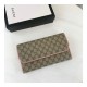 Gucci GG Canvas Continental Wallet 163252