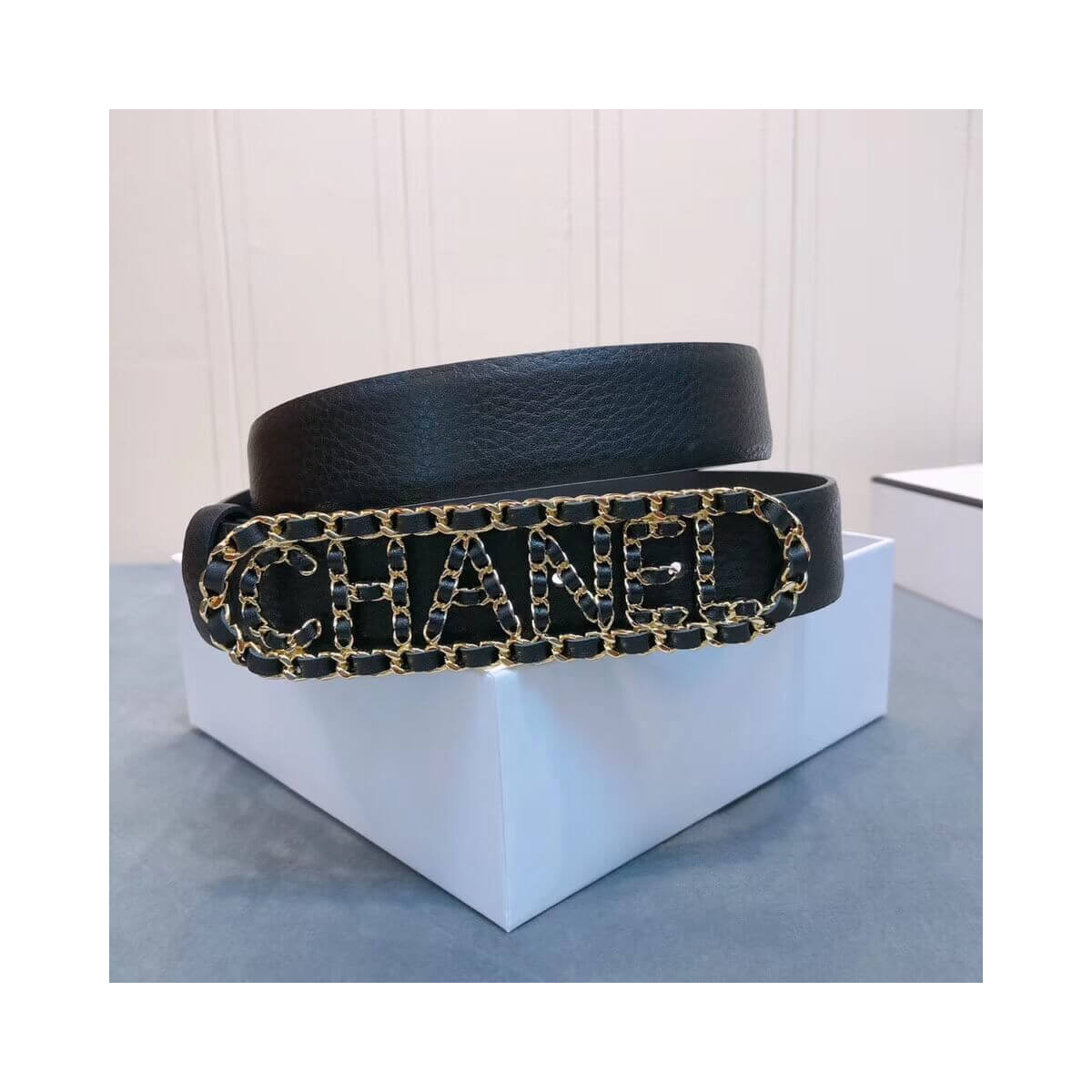 Chanel Clemence Calfskin 30mm Belt AA6600