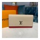 Louis Vuitton Lockme II Wallet M62350 Beige/Red