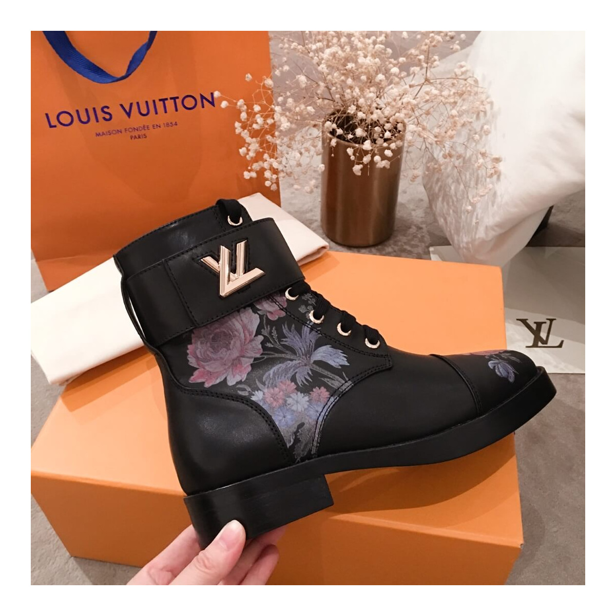 Louis Vuitton Wonderland Flat Ranger Boot 1A1IY3