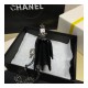 Chanel Enamel Handle Clutch with Chain in Grained Calfskin AP2758