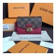 Louis Vuitton Damier Ebene Croisette Compact Wallet N60208