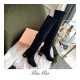 Miu Miu Hight Suede Boots 5W678C