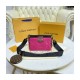 Louis Vuitton Maxi Multi Pochette Accessoires M58980 Black/Fuchsia