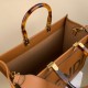 Fendi Medium Sunshine Shopper 8BH386 Brown