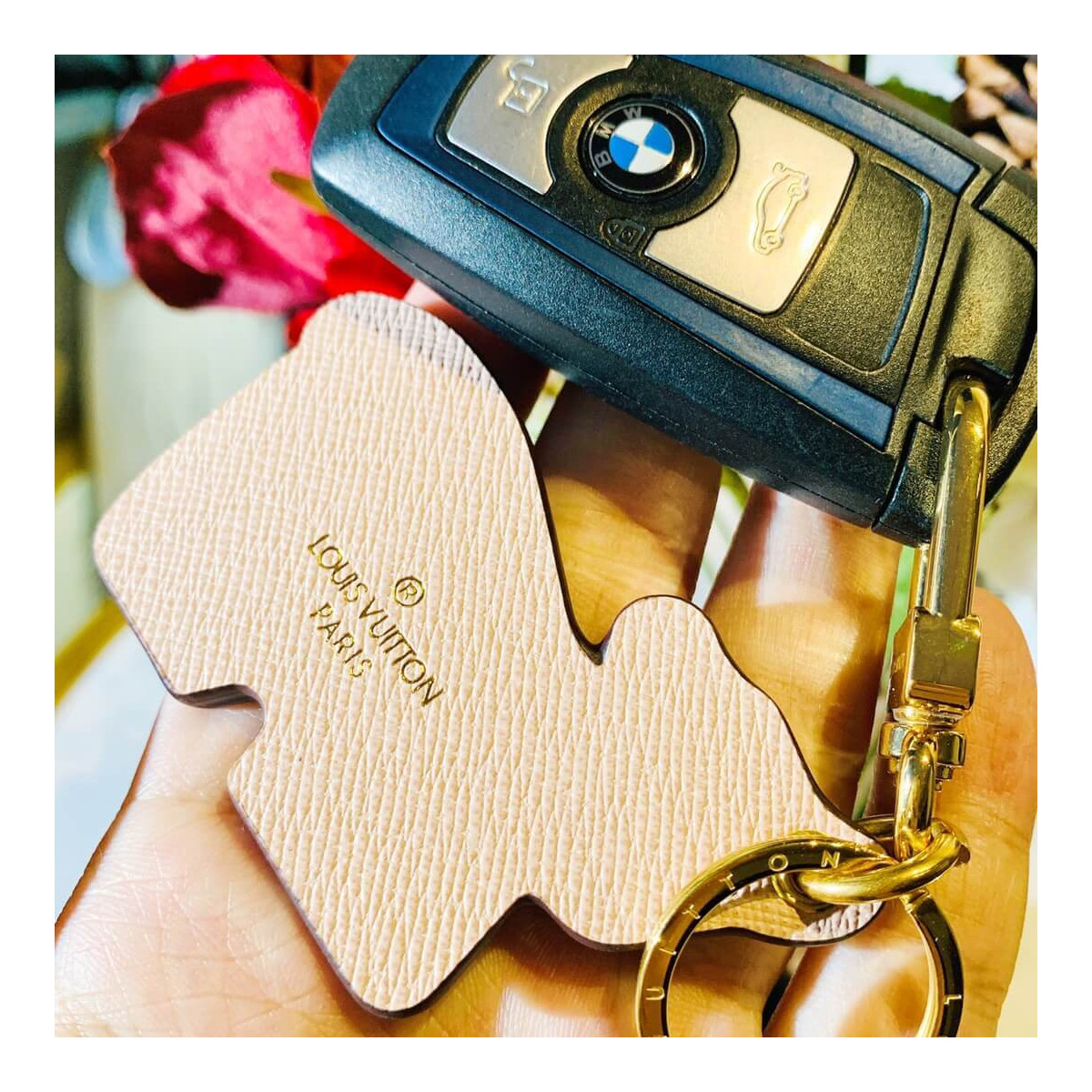 Louis Vuitton Mummy And Baby Bear Bag Charm And Key Holder M69558