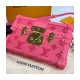 Louis Vuitton Petite Malle Bag M20745 Fluo Pink