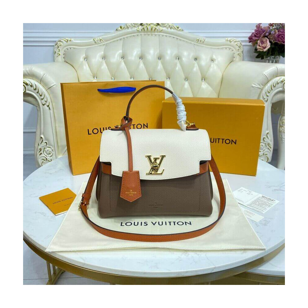 Louis Vuitton Lockme Ever BB M56645 Smokey/Quartz/Caramel