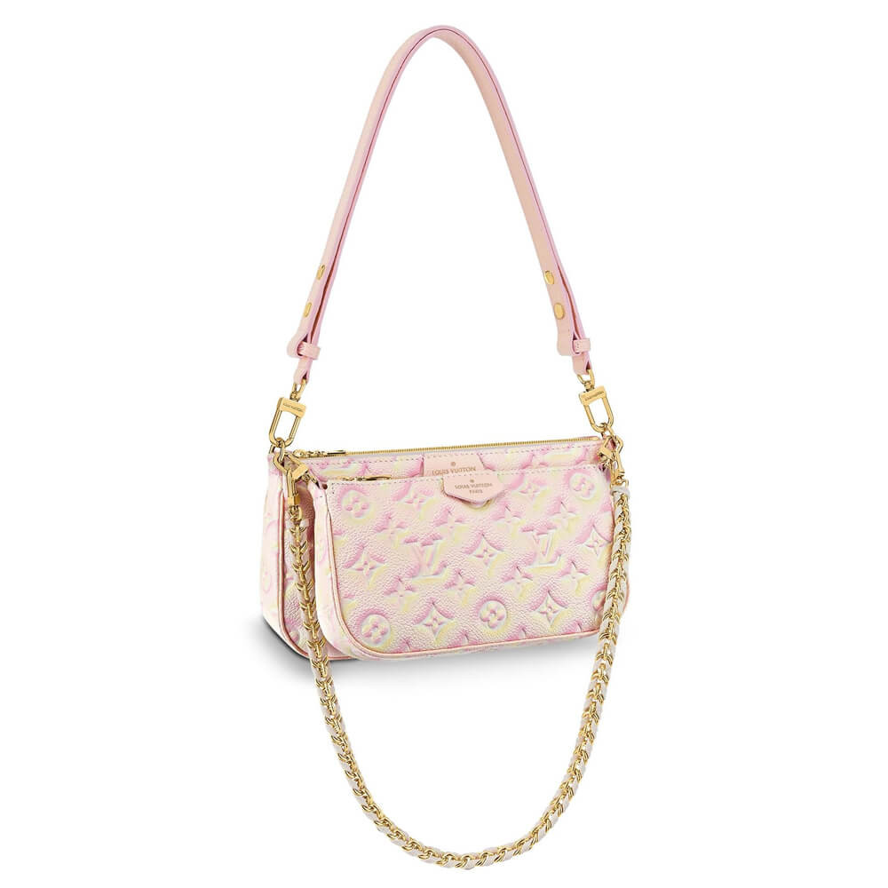 Louis Vuitton Multi Pochette Accessoires M46093 Pink