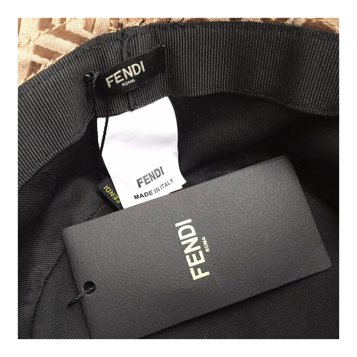 Fendi Reversible FF Bucket Hat 1359815