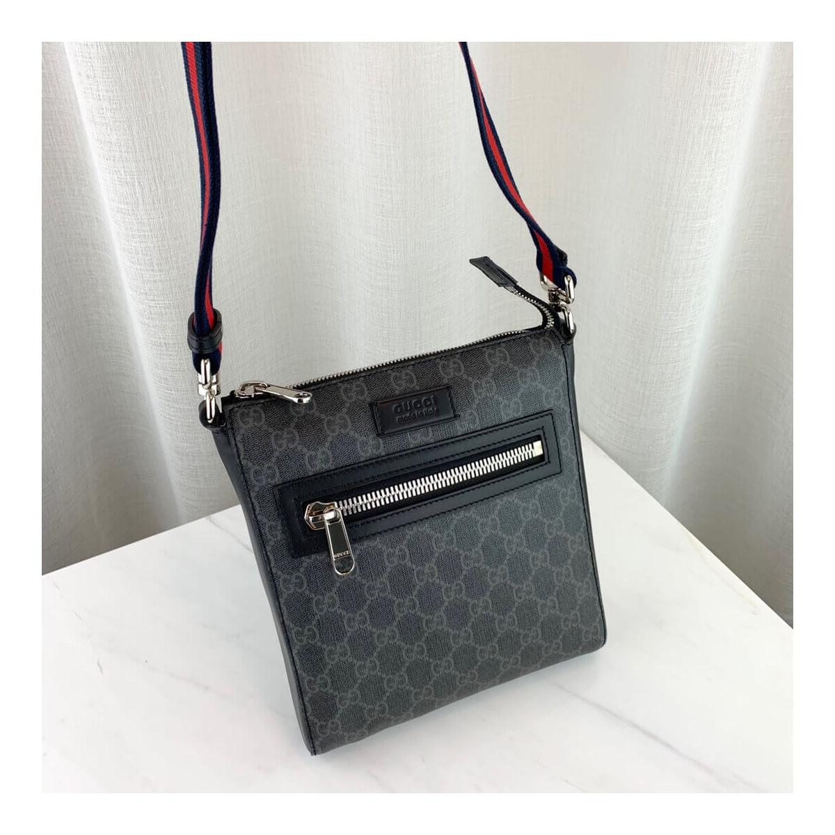 Gucci GG Black Small Messenger Bag 523599