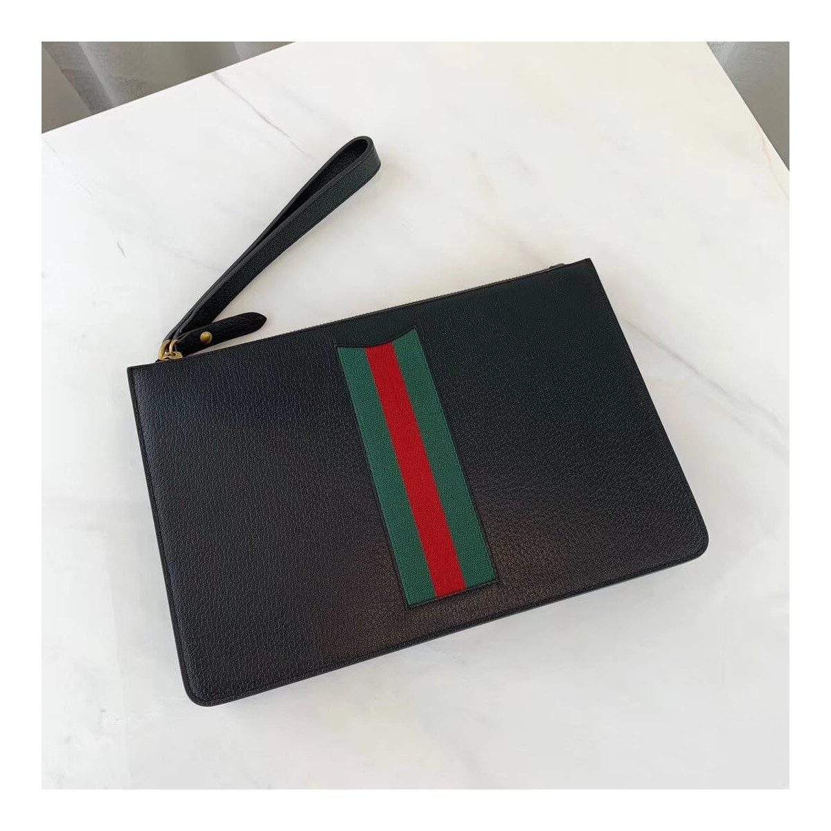 Gucci Portfolio Leather Pouch 433665