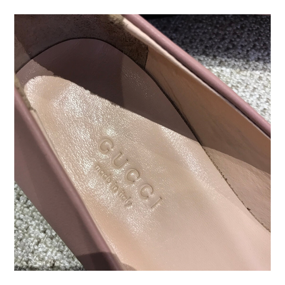 Gucci Leather Ballerinas 473160