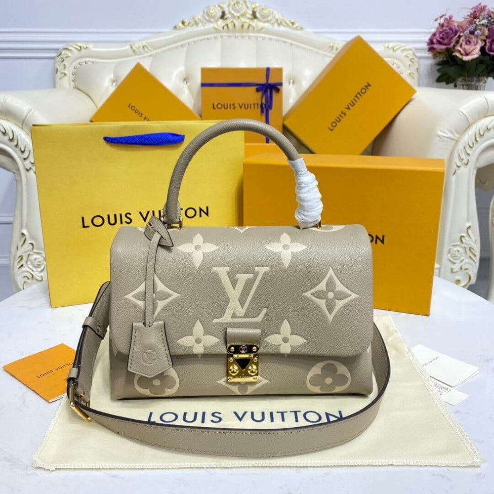 Louis Vuitton Bicolor Monogram Empreinte Leather Madeleine MM M46041