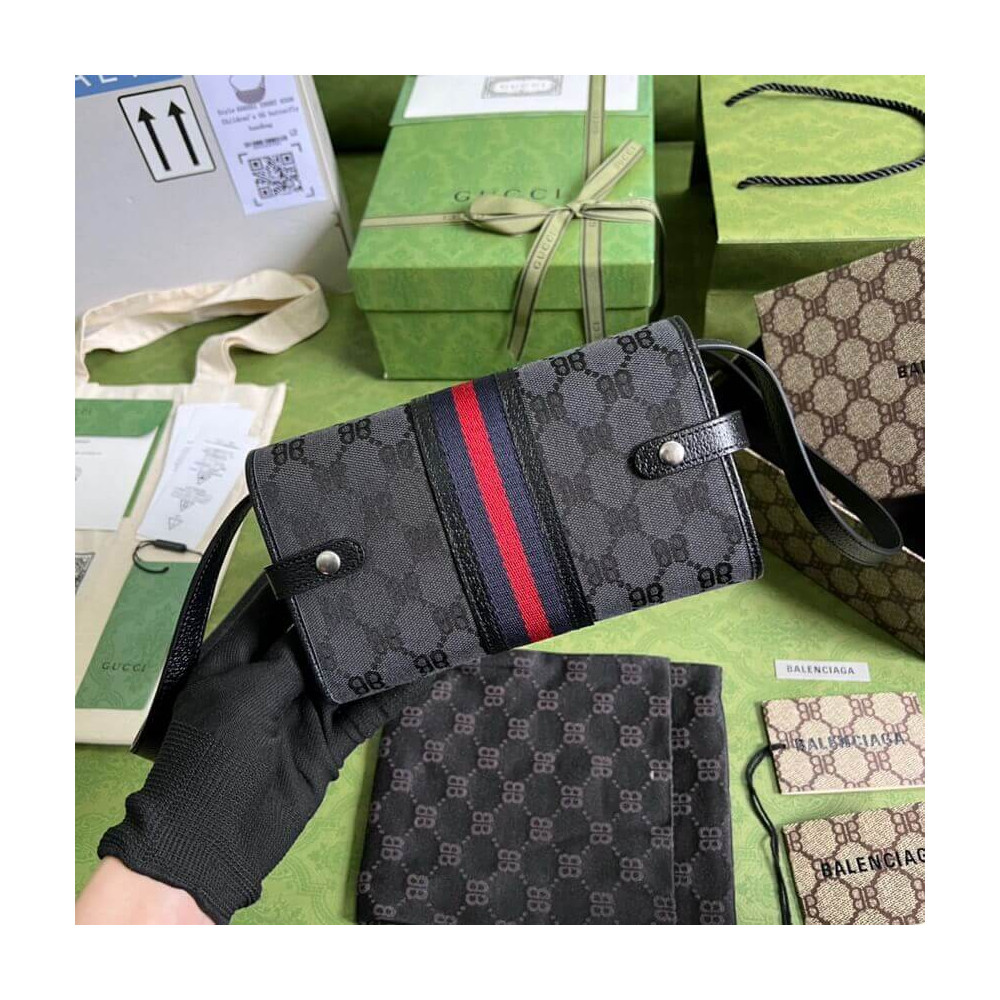 Balenciaga x Gucci Hacker Mini Crossbody Bag 680131