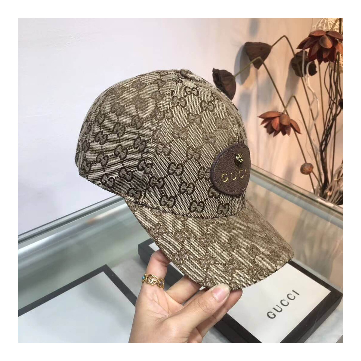 Gucci GG Canvas Baseball Hat 576253