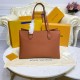 Louis Vuitton Lockme Shopper Bag M58927 Chataigne Brown