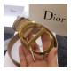 Christian Dior Nude Leather 30 Montaigne Belt B0077