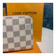 Louis Vuitton Damier Azur Canvas Zippy Wallet N63503 Pink