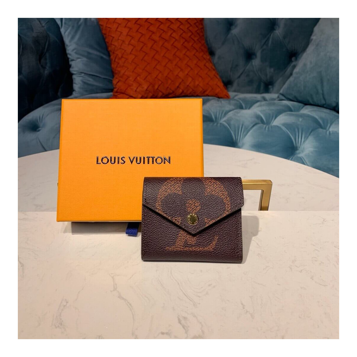 Louis Vuitton Monogram Canvas Zoe Wallet M62933