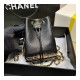 Chanel Small Bucket with Chain in Lambskin AP2750