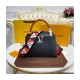 Louis Vuitton Capucines MM M59020 Noir/Rouge