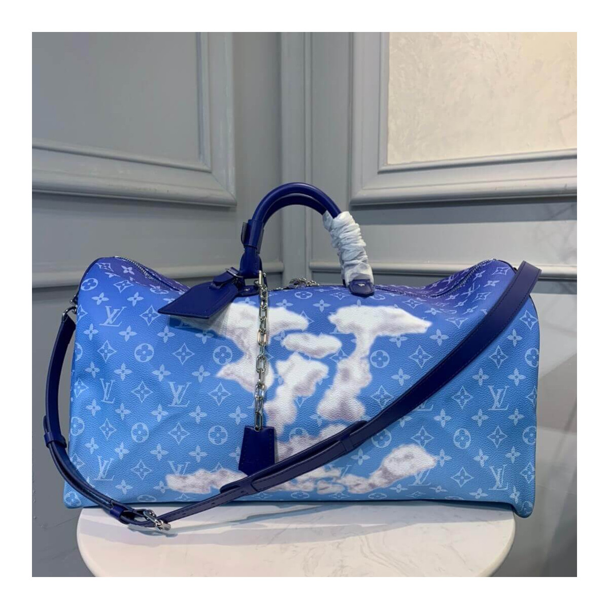 Louis Vuitton Monogram Clouds Keepall Bandouliere 50 M86988