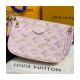 Louis Vuitton Multi Pochette Accessoires M46093 Pink