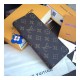 Louis Vuitton Monogram Cavas Clemence Wallet M63896