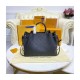 Louis Vuitton Mahina Calf Leather Bella Tote M59200 Black