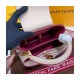 Louis Vuitton Capucines BB M59061 Eggshell/Lie de Vin Red