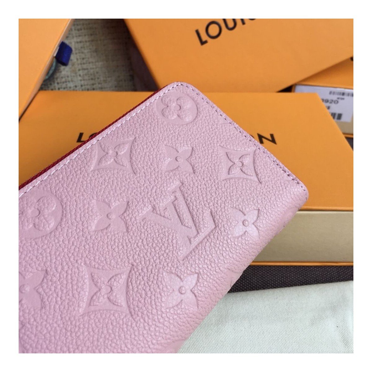 Louis Vuitton Monogram Empreinte Clemence Wallet M64162