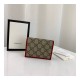 Gucci 1955 Horsebit GG Canvas Card Case Wallet 621887