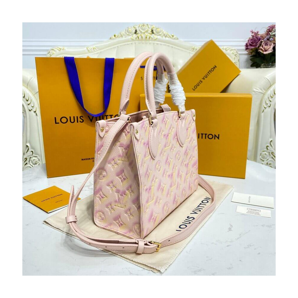 Louis Vuitton Onthego PM M46168 Pink