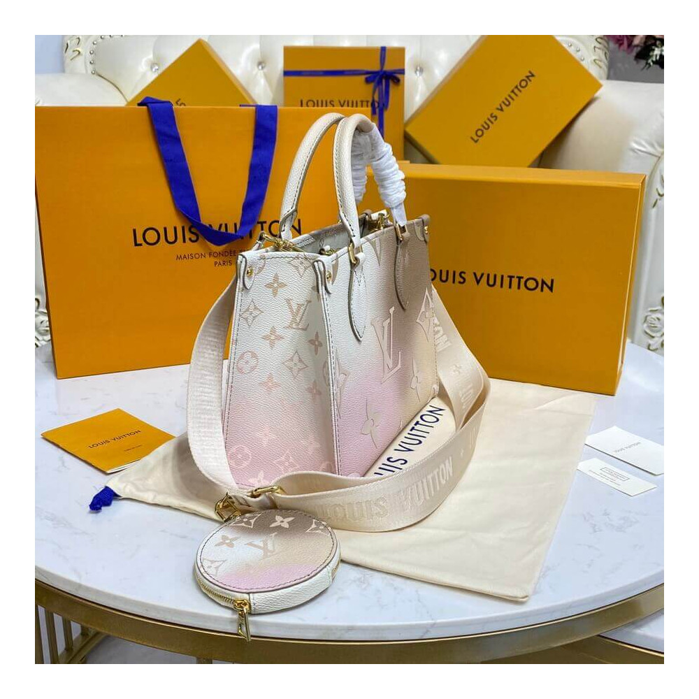 Louis Vuitton OnTheGo PM M59856 Sunset Kaki