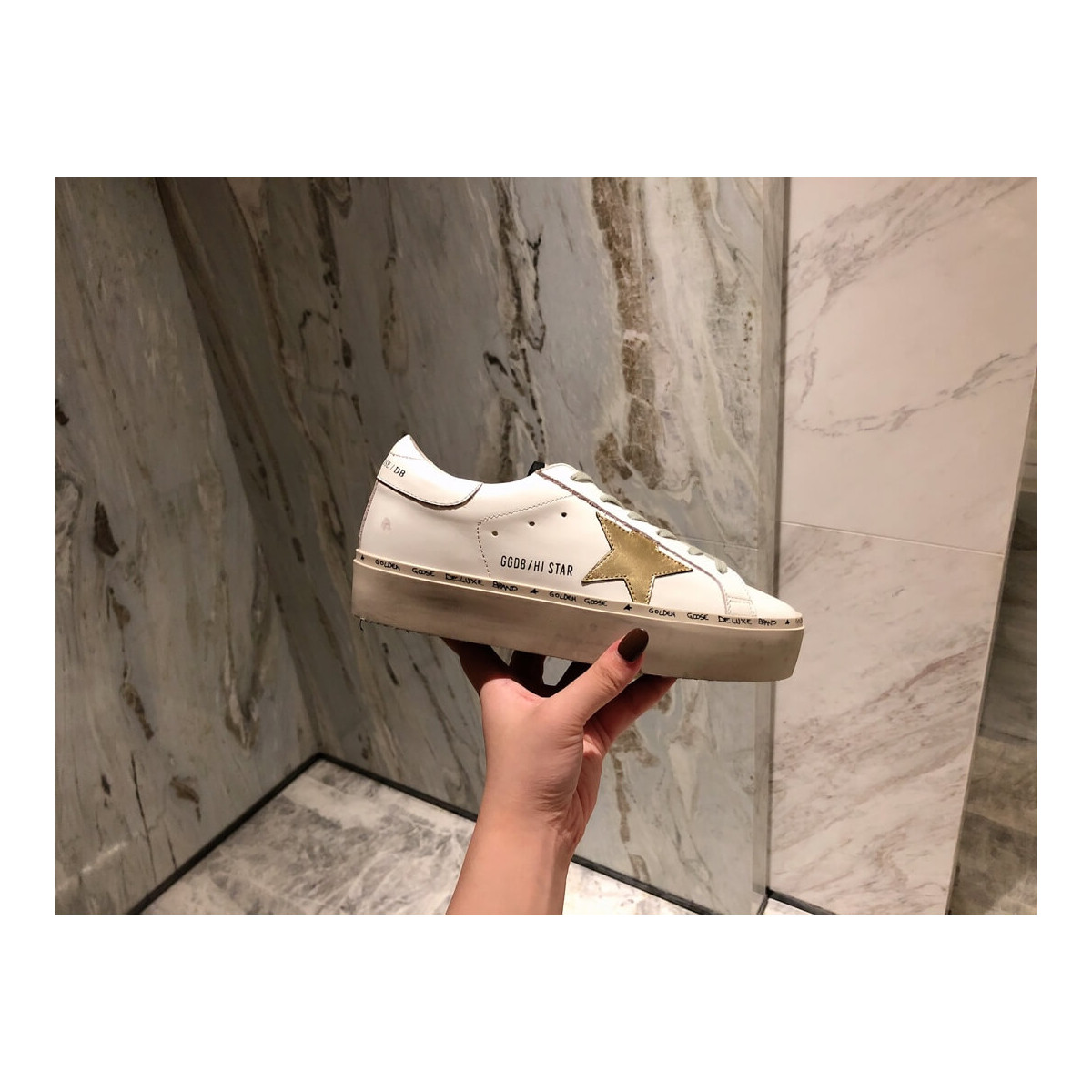 Golden Goose Hi Star Sneakers G36945-5