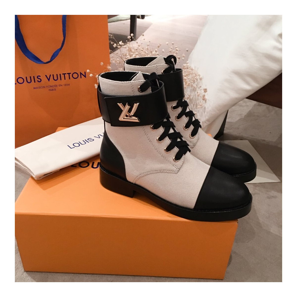 Louis Vuitton Wonderland Flat Ranger Boot 1A1IY4