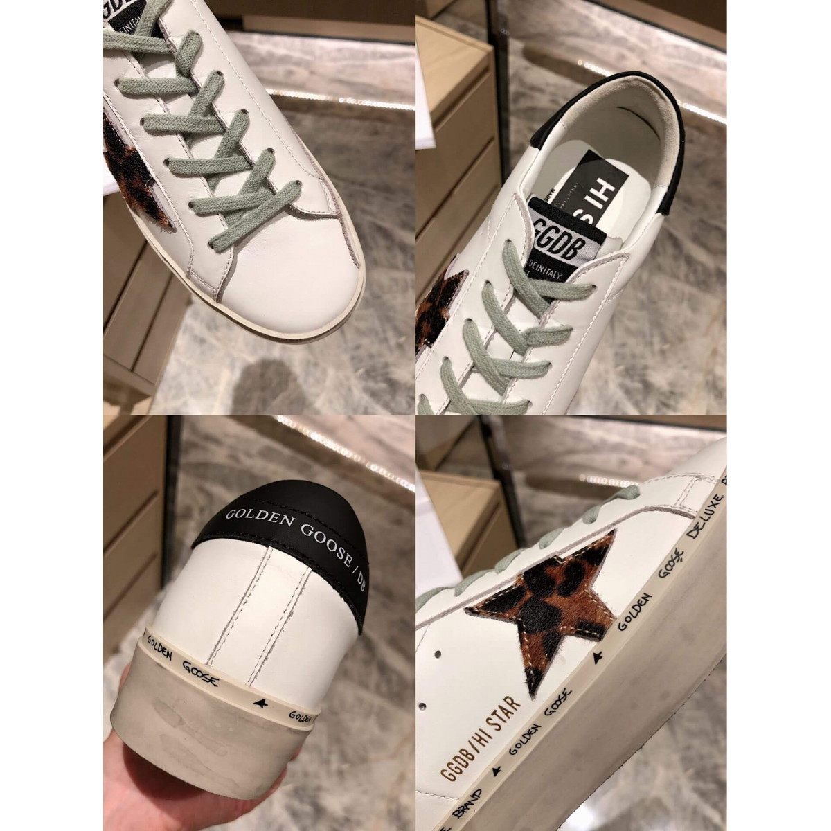 Golden Goose Hi Star Sneakers G36945-3