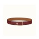 Hermes Oscar Buckle &amp; Reversible Leather Belt 38mm H074561