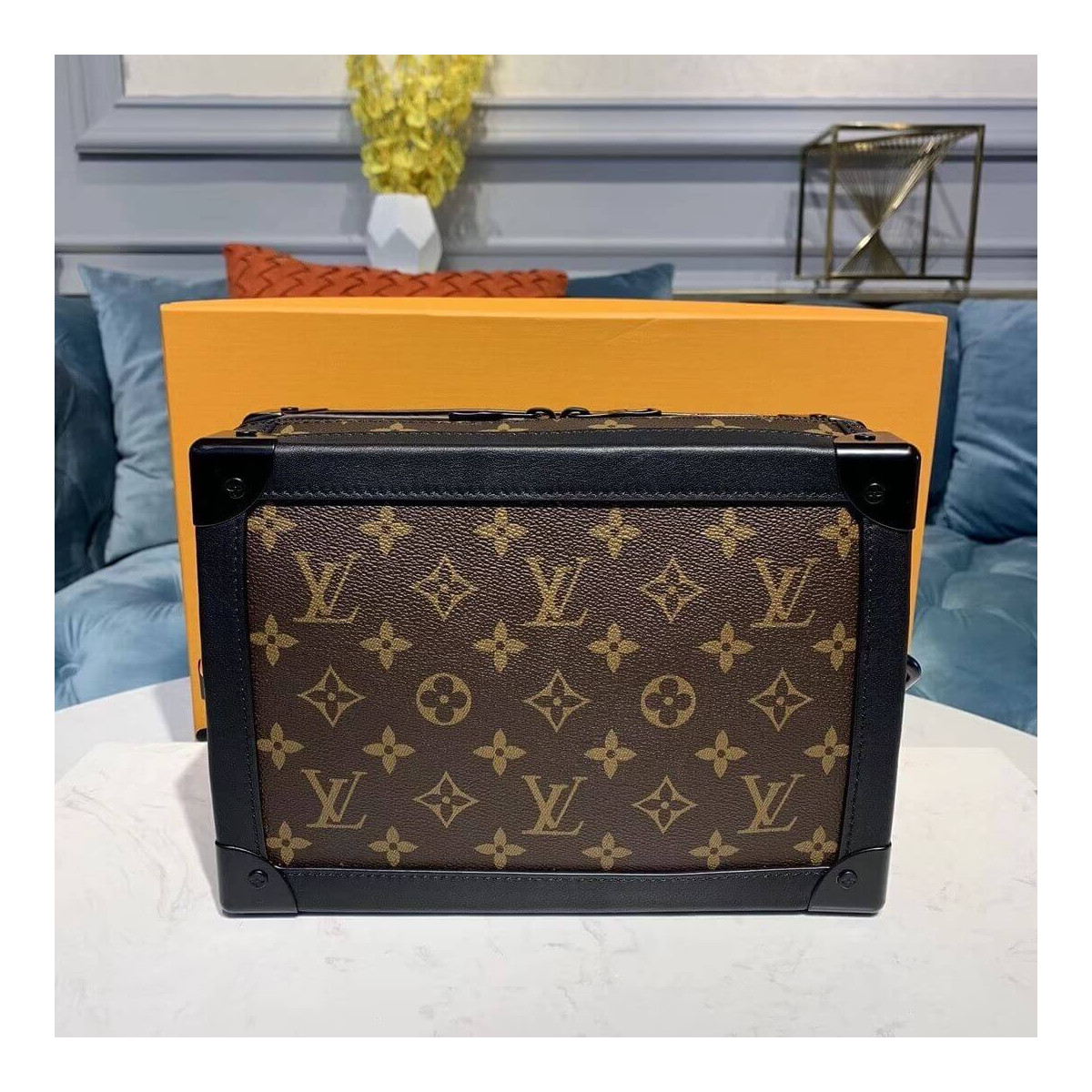 Louis Vuitton Monogram Canvas Soft Trunk M44478