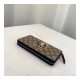 Gucci Angry Tiger Print GG Supreme Zip Around Wallet 451273