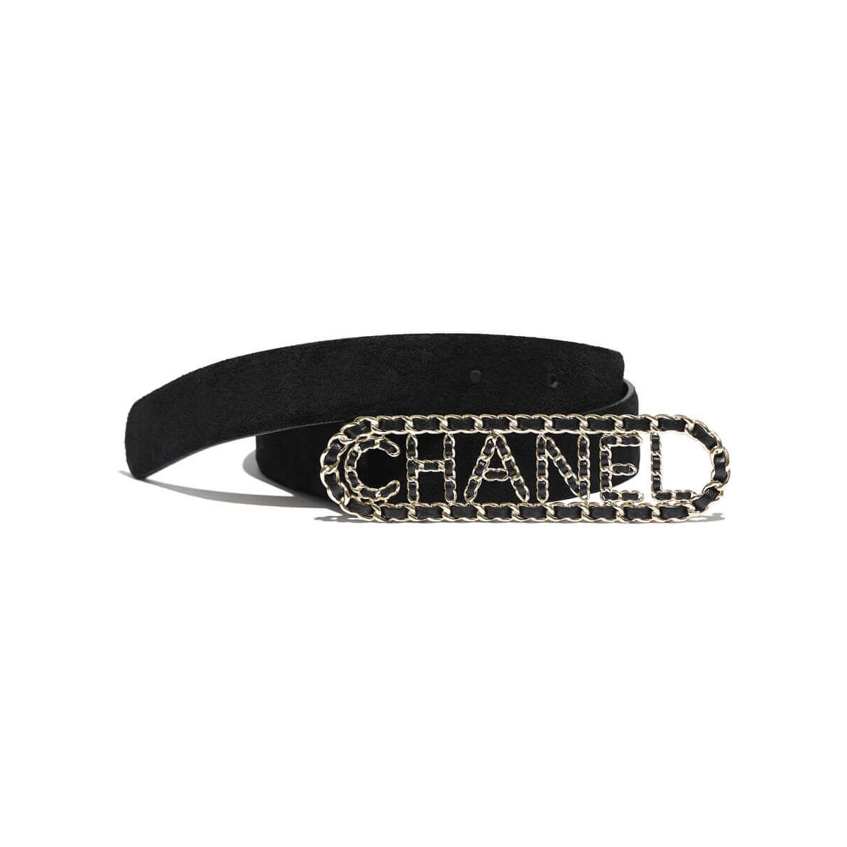 Chanel Suede Calfskin 30mm Belt AA6600