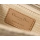 Christian Dior 30 Montaigne Bag Natural Cannage Raffia M9203