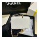 Chanel Small Bucket with Chain in Lambskin AP2750