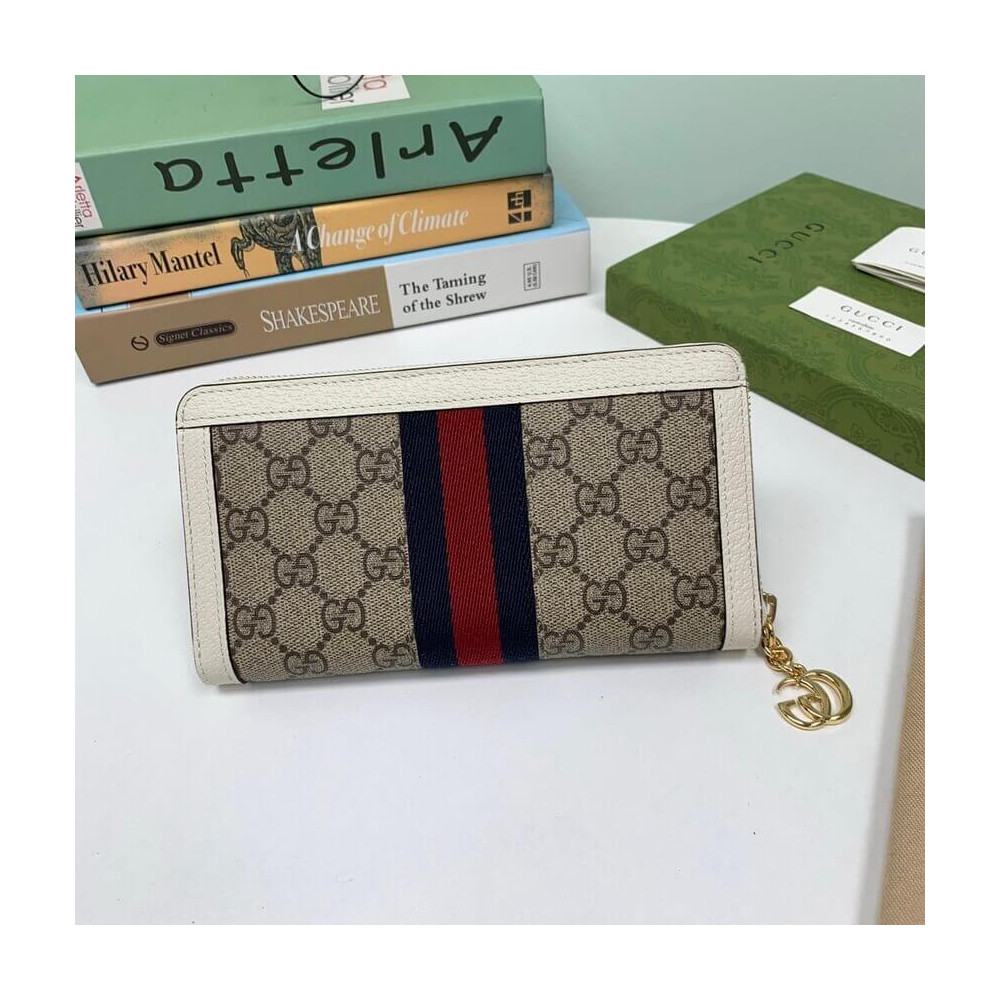 Gucci Ophidia GG Zip Around Wallet 523154