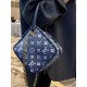 Louis Vuitton Denim Jacquard Textil Square Bag M59611