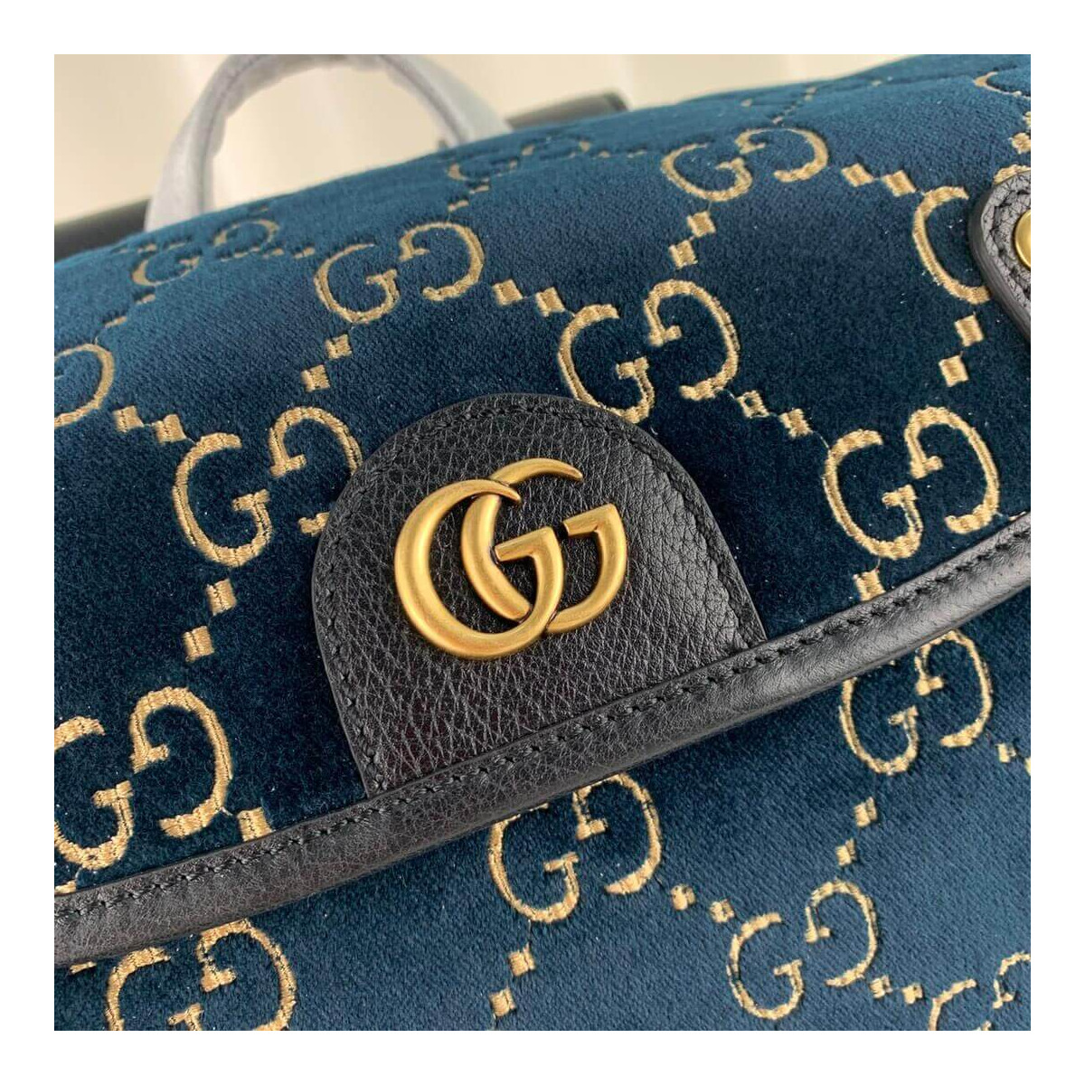 Gucci Small GG Velvet Backpack 574942